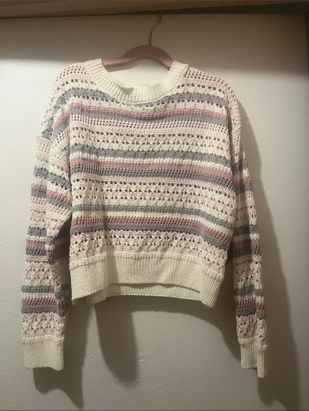 White gray pink